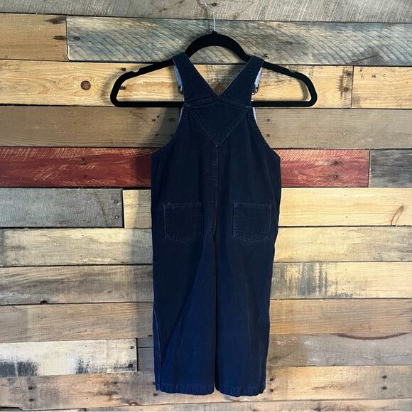 Talbots Kids Navy Train Corduroy Overalls Size 24 Months - Picture 2 of 12
